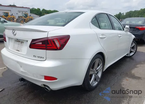 2011 Lexus Is 350 from USA, damaged, VIN JTHBE5C25B5027770